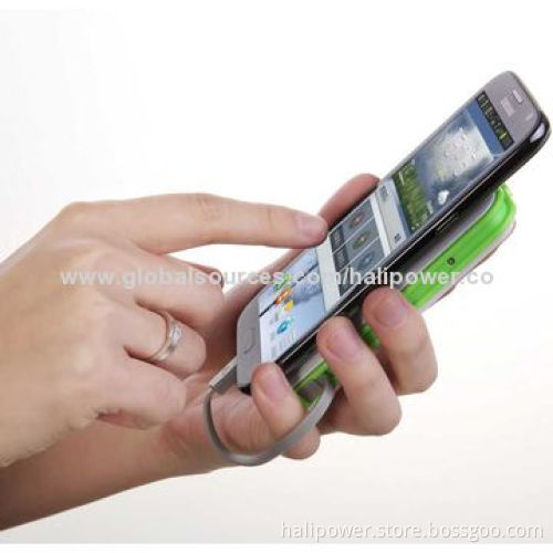 External/Portable Battery Charger for Smartphones with 6,000mAh Capacity, 5V/1A Input
